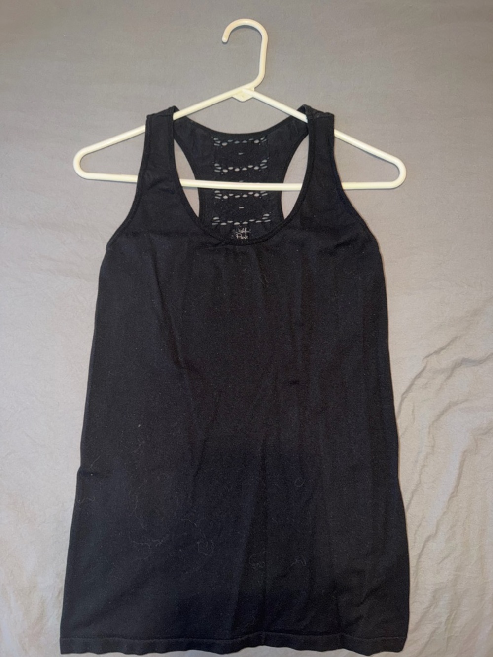Black Women's Racerback Tank Top - Great for Layering - S
